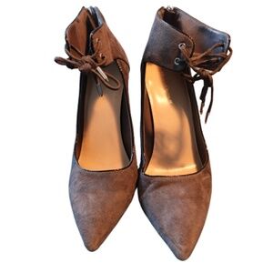 Gray Suede Dress Shoes